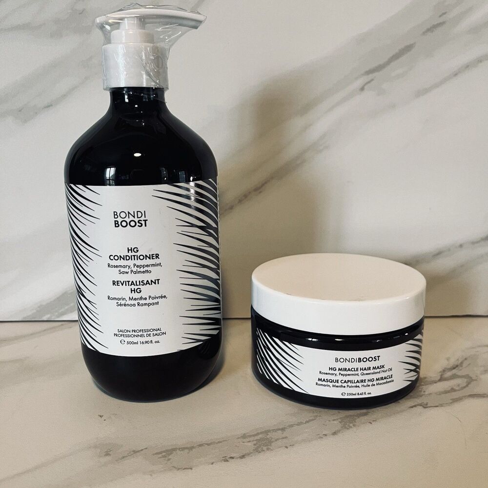 Bondi Boost HG Conditioner 16fl oz & Miracle Hair Mask 8.45fl oz Anti-Thinning